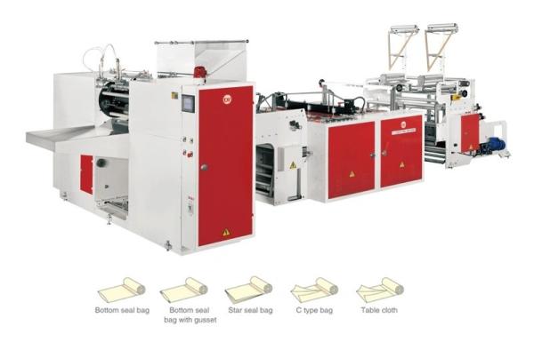 Quality Recyclable Biodegradable Garbage Bag Roll Making Machine 80m/min for sale
