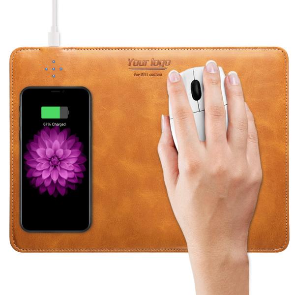 Thick 6mm Mouse Pad Wireless Charger