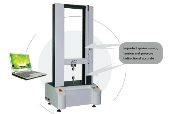 Double Column Servo Tensile Compression Universal Testing Machine with Automatic