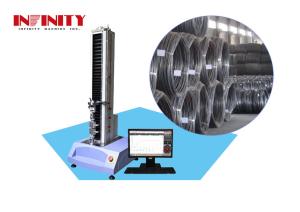 Wholesale Universal Testing Machine Driven By Japanese Panasonic AC Servo Motor For Metal Wire Tensile Testing from china suppliers