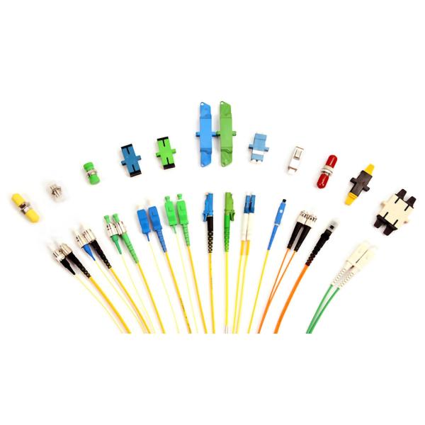 Stable CATV System Lowest LC PC OM3 Multimode Quadruplex Fiber Optic Adapter