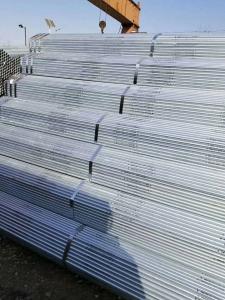 Wholesale Building Materials Galvanized Round Steel Pipe / Pre Galvanized Steel Pipe from china suppliers