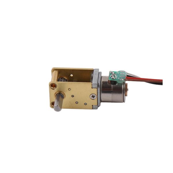 Step angle 18°/gear ratio 5V DC 10mm Small Geared Stepper Motor PM With Worm Gear Box Gear ratio 1:21 to 1:1030