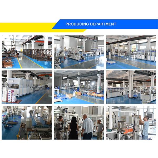 High Speed kitchen towel toilet paper roll packing machine production line in USA