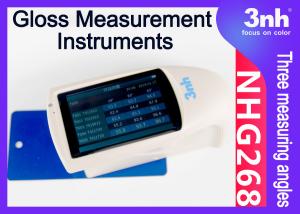 Wholesale Handheld Gloss Measurement Instruments NHG268 Multi Angle Gloss Tester for Furniture Paint Ceramic from china suppliers