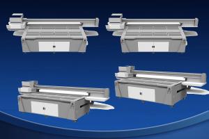 China Flatbed UV Printer Cylinder Customized Personal UV Printer 4 Nozzle on sale