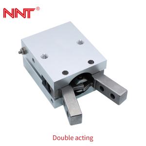 China Aluminum Angular Pneumatic Cylinder Component Air Claw Gripper on sale
