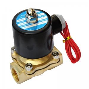 Wholesale Air Water Oil Gas Medium Brass Solenoid Valve For Gas Heater Burner from china suppliers