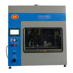 China 7 Inch Touch Screen Flammability Tester  PLC Glow Wire Test Equipment IEC60695 on sale