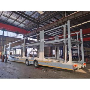 Double-decker hydraulic car carrier trailer can transport 7 cars ADR certified