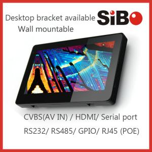 7 Wall Mount Attendance System Tablet With Fingerprint Sensor
