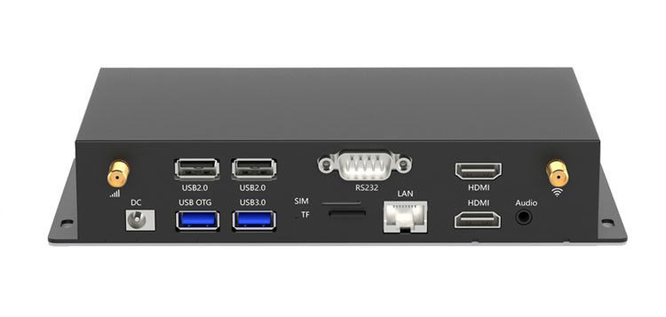4K RK3568 Android 11.0 Media Player Box with Wifi and 4G for Face Recognition Devices and Robots