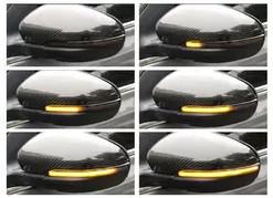 Quality ‎Textured Side Rear View Mirror With LED Light Turn Signal Side Mirror for sale