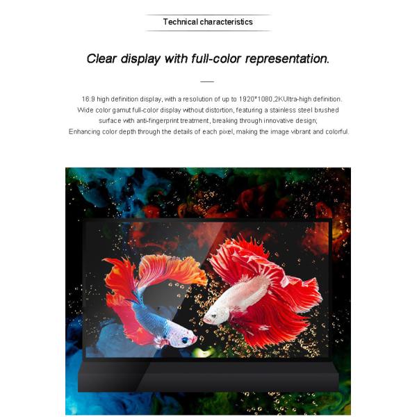 Retail Store Clear OLED Screen Interactive Small Transparent OLED Display