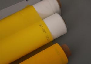 China Yellow 100% Monofilament Polyester Screen Printing Mesh 165T For  Printing Plant on sale