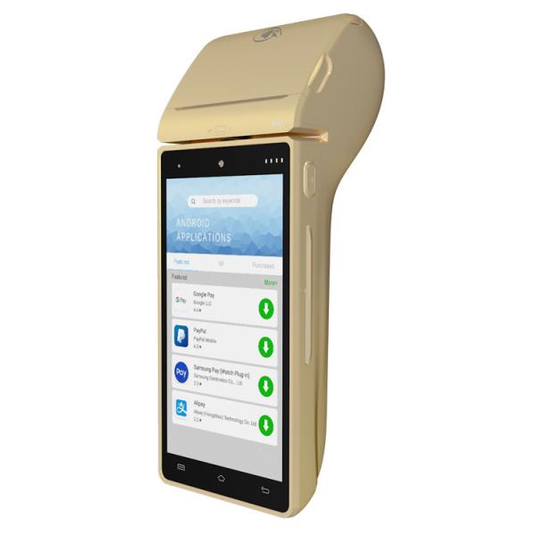 Quality Wireless EMV POS Terminal Mobile , Portable Android Smart POS for sale