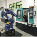 Industrial Robotic Arm 6 Axis Yaskawa GP35L With CNGBS Robot Gripper For