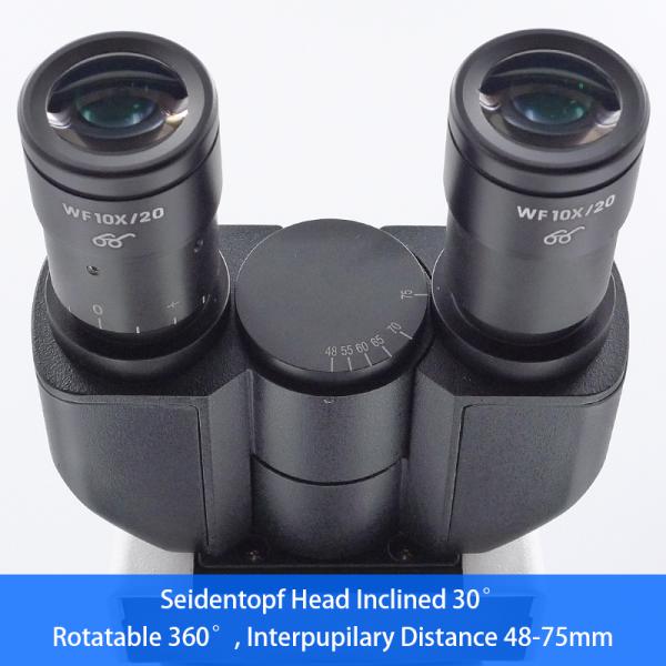 LED A12.2601-BT 400X Student Compound Microscope WF10x High Precision