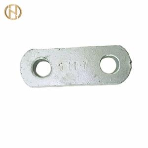 China dip galvanized steel Parallel Structure PD Type Clevis/Link plate pole accessories on sale