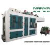Buy cheap Automatic Biodegradable Bagasse Pulp Molding Equipment / Plate Making Machine from wholesalers