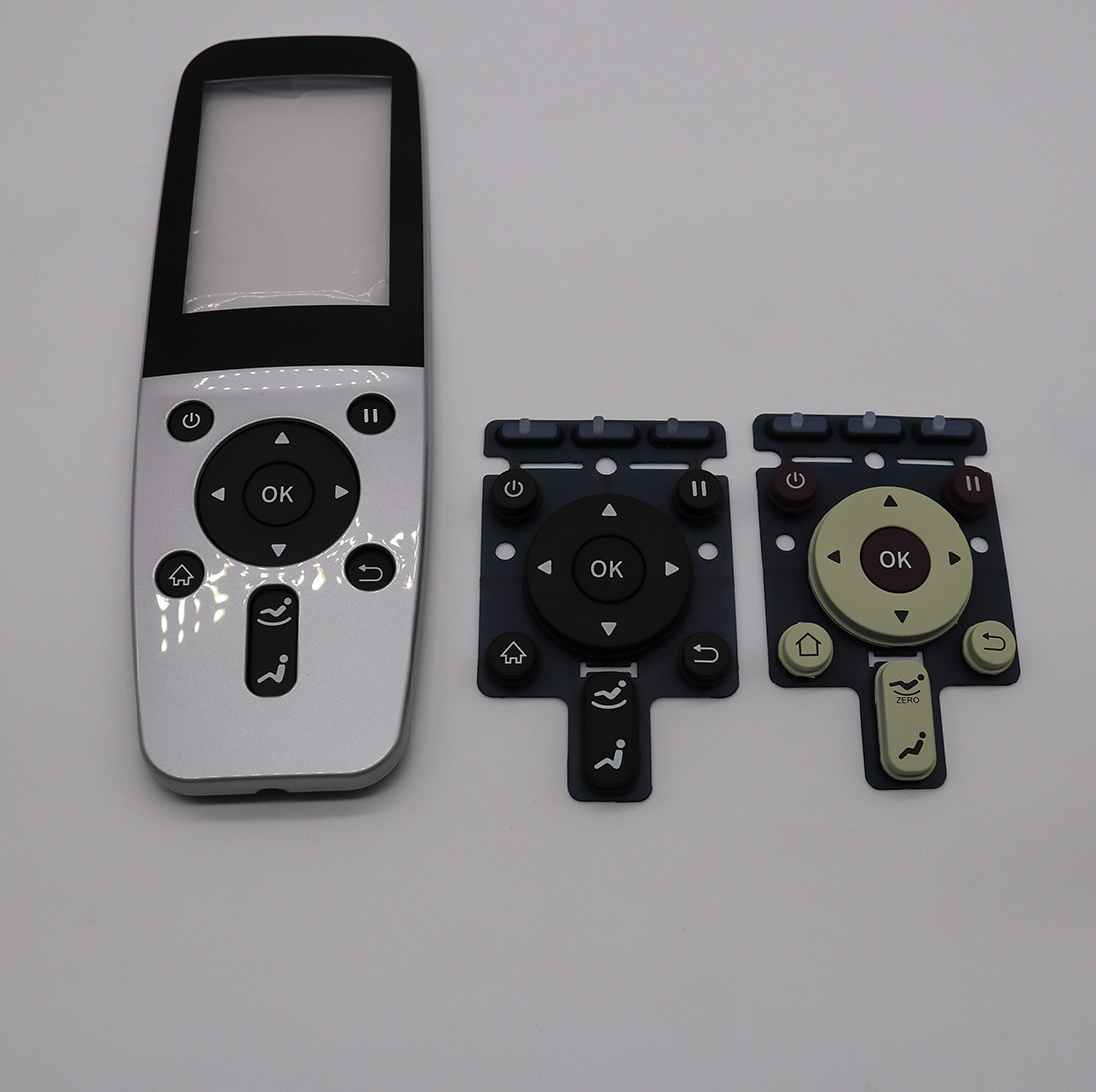 Wholesale Custom Silicone Rubber Keypad with PC Keycaps and Laser Backlight from china suppliers