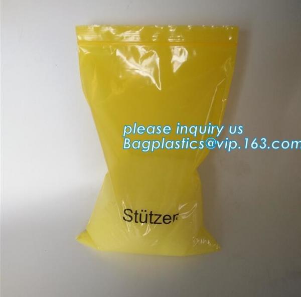 Festive Party Grip Self Press Seal Zip Lock Clear Plastic Bag, LDPE polybags, food packing clear grip seal polybags plas