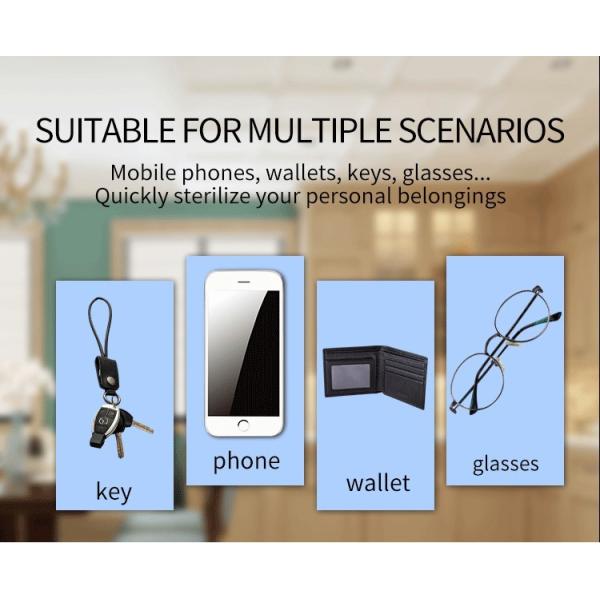 Home Handheld USB LED Germicidal Uv Sterilization Bag