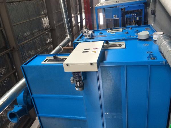Quality Blue Vibrating Hopper Feeder Siemens Beide Motor Vibratory Screening Equipment for sale