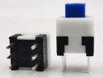 6P DIP 7x7 Self Locking Push Button Switch RoHS Compliant