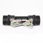 Piezo Ultrasonic Flow Sensor DN25 Liquid Flow Sensor With Ultrasonic Transceiver