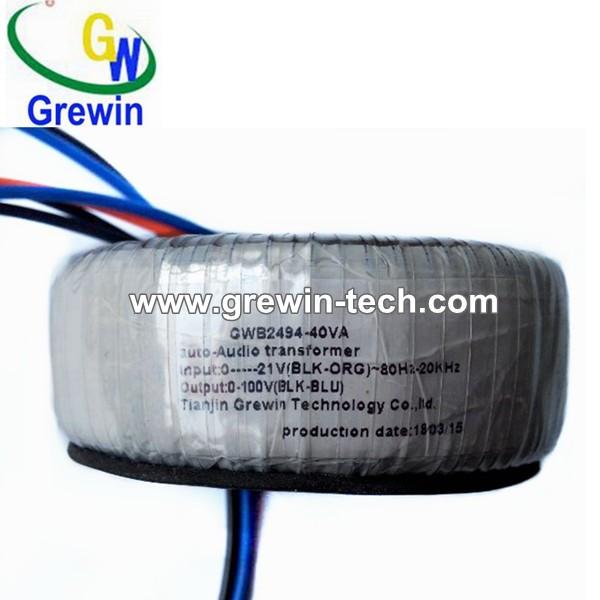 Quality 3va 6000va Toroidal Core Power Transformer with high efficiency for sale