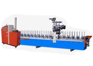 China Hot Melt Profile Wrapping Machine For Veneer Anti Aging Profile Wrapping Equipment on sale