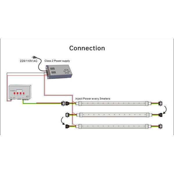 Outdoor 1.66cm 16W SMD5050 Programmable LED Flex Neon