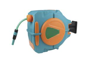 China Portable hanging style automatic retractable water hose reel 20M on sale