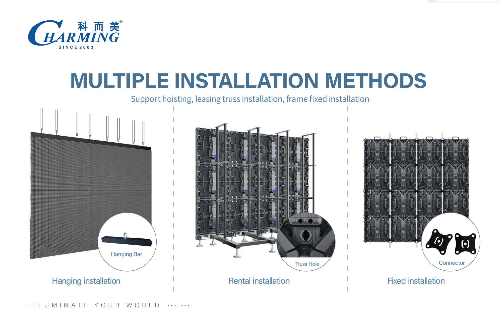 Seamless Splicing Outdoor LED Video Wall P3.91 Flexible LED Video Wall Panels