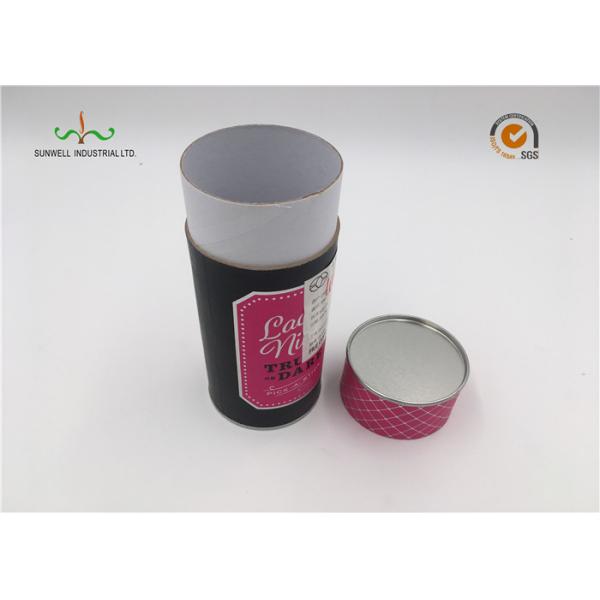 Gift Packaging Cardboard Cylinder Tubes Custom Design Paper Round Box