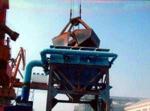 Customized Stationary Dust Controlled Eco Hopper At Seaport Terminal