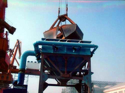 Quality Customized Stationary Dust Controlled Eco Hopper At Seaport Terminal for sale