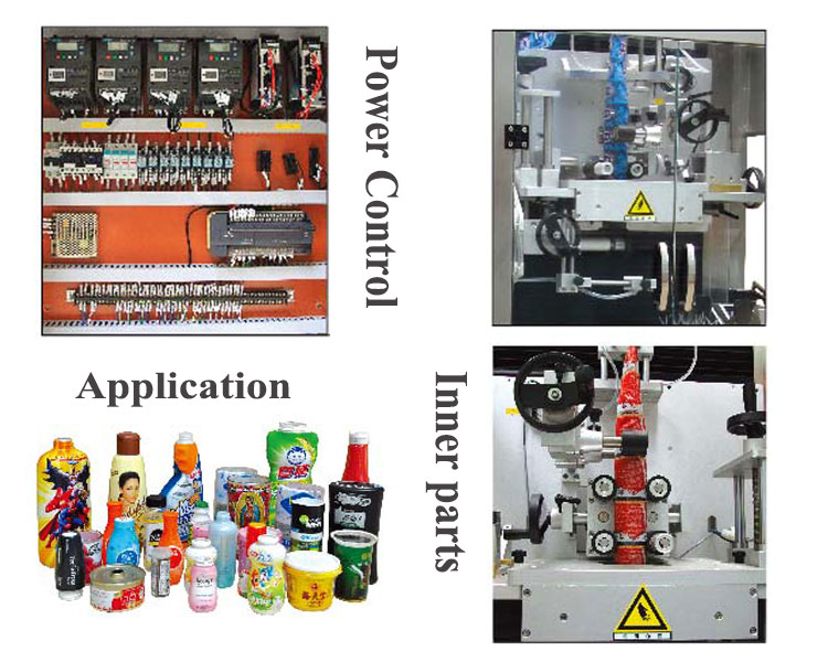 2.0KW Shrink Sleeve Labeling Machine , Automated Labeling Machines For Water Bottles