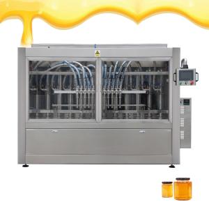Wholesale Automatic Servo Motor Piston Honey Filling Machine Honey Dispenser Line With PLC Control from china suppliers