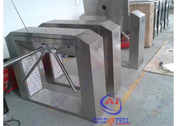 Quality Access Control System Waist height Tripod Turnstile Gate Customized for sale