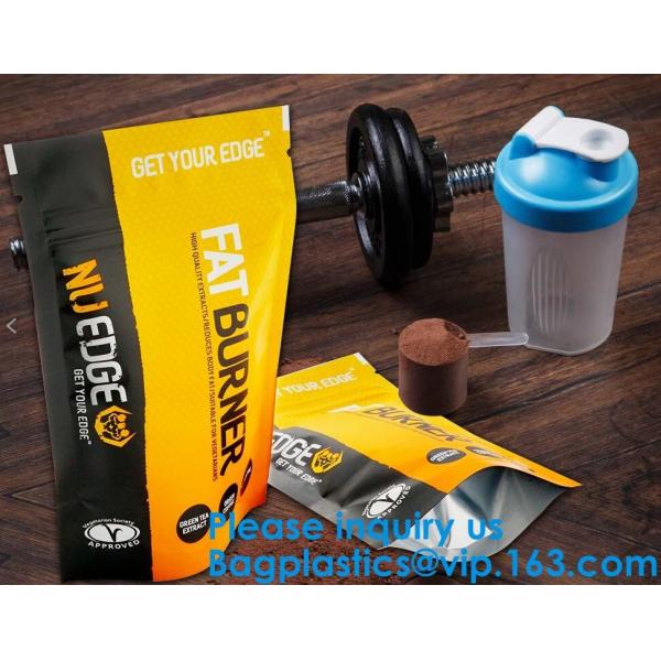 BIODEGRADABLE SUP POUCH CHOCOLATE/ ENERGY BAR PACKING MMJ CLEAR 3-SIDED SEAL WITH ZIPPER & EURO SLOT ULTRA CLEAR STAND U