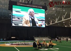 China Commercial Advertising LED Stadium Display Screen 7000CD Brightness on sale