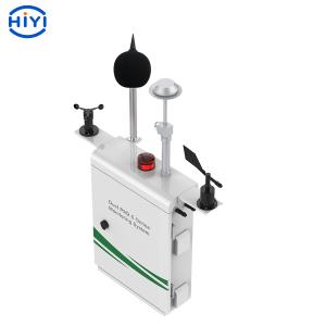 China RS485 RS232 Dust Meter Outdoor Air Quality Monitor SO2 CO O3 NO2 Solar Wind Humidity on sale