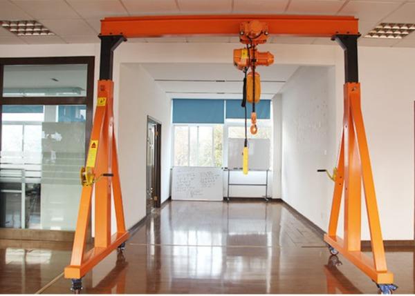 Quality Mobile Remote Control Span 5M Portable Gantry Crane for sale