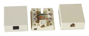 Wholesale RJ11 Modular Single Port Surface Mount Box from china suppliers