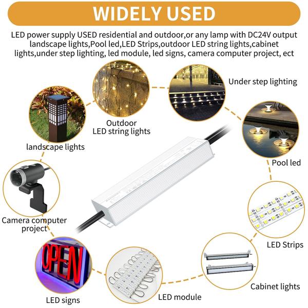 200w 300w 0-10v LED Dimmer OTP Output Frequency 60Hz Aluminum Case 0-10v Dimming Driver