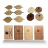 Buy cheap Universal Door RFID Hotel Key Cards Wooden Smart RFID Programmable Card from wholesalers