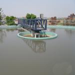 Stainless Steel Half Bridge Peripheral Drive Sludge Scraper Sedimentation Tank