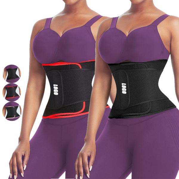 Custom Logo Neoprene Women Slimming Belt by WAISTDEAR Tummy Control Shaper for XS-3XL